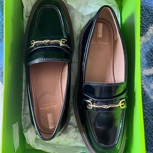 Sam Edelman Black Leather Loafers